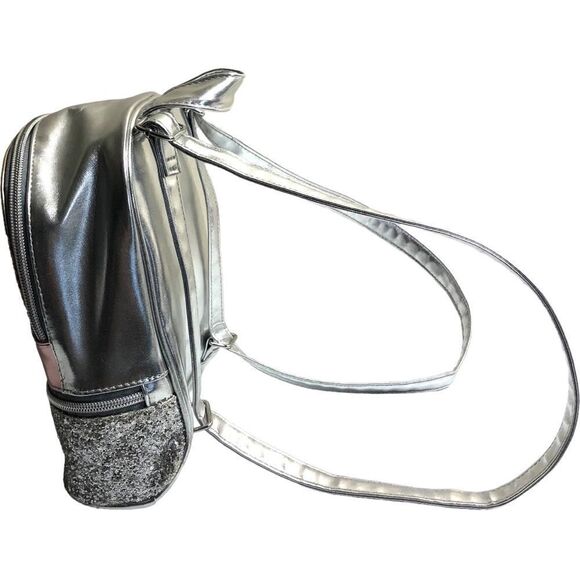 Justice Multicolored Sparkle Backpack Initial S - Picture 3 of 9